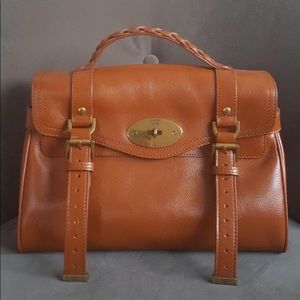 Alexa style thick Raw Luxe Leather Satchel